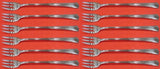 Greenbrier by Gorham Sterling Silver Cocktail Fork Set 12 pieces 5 1/2"