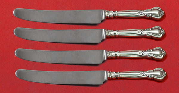Chantilly by Gorham Sterling Silver Fruit Knife Set 4-Piece Custom Made 7" HH WS