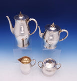 Paul Revere by Tuttle Sterling Silver Tea Set 4 Piece #395 (#3098) Vintage