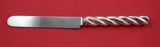 Rope by Roux-Maquiand Silverplate Dinner Knife blunt WS 9 1/4"