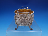 Dresden by Whiting Sterling Silver Sugar and Creamer GW #3338 B Monogram (#8344)
