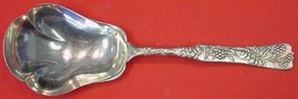Vine by Tiffany and Co Sterling Silver Berry Spoon Lobed Bowl w/ Raspberries 8"