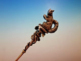 Squirrel by Tiffany Sterling Silver Nut Pick Large w/ Applied Branches 4 3/4"
