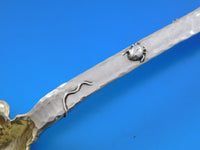 Lap Over Edge by Tiffany and Co Sterling Silver Salad Serving Spoon Leaf Beetle