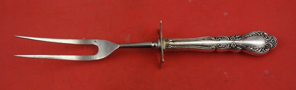 Old Charleston by International Sterling Silver Roast Carving Fork 10 3/4"