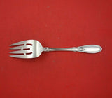 Old Mirror by Towle Sterling Silver Cold Meat Fork with Bar 8" Serving Heirloom