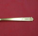 Hampton by Tiffany and Co Sterling Silver Cold Meat Fork Vermeil Pierced 9 1/8"