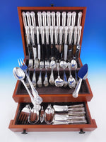 Royal Husk by CJ Vander English Sterling Silver Flatware Set Service Dinner 107