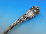 Iris by Durgin-Gorham Sterling Silver Soup Ladle massively heavy 11.4 oz 12 1/4"
