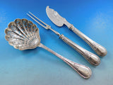 Austrian 800 Silver Flatware Set Service Fitted Box 79 pieces with Bow & Ribbon