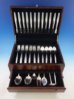 Signet by Kirk Sterling Silver Flatware Set Service 55 pcs Mid Century Modern