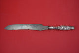 Lily of the Valley by Whiting Sterling Roast Carving Knife w/ steel blade 15"
