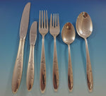 Celeste Gorham Sterling Silver Flatware Set 8 Service 61 pcs Mid Century Modern
