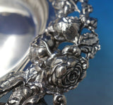 Flora by Shiebler Sterling Silver Fruit Bowl Pcd Rose Leaf Motif #922 (#5696)