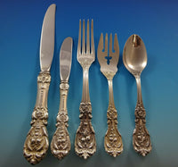 Francis I Reed & Barton Sterling Silver Flatware Service For 12 Set 60 Pieces