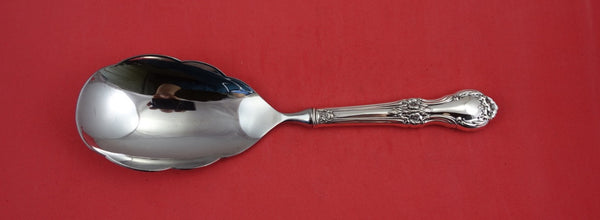 Wild Rose by International Sterling Rice Spoon HH WS 9 7/8"