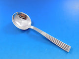 Rigato by Buccellati Italy Sterling Silver Cream Soup Spoon 6 1/2"