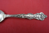 Flower of the Month by Wallace Sterling Teaspoon w/ carnation February  5 7/8"