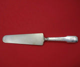 Norman Hammered by Shreve Sterling Silver Cake Server HH SP Narrow with "W" Mono