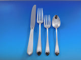 Early Colonial by Lunt Sterling Silver Flatware Set For 6 Service 35 Pieces