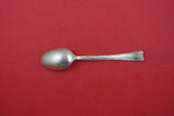 Lap Over Edge Acid Etched Tiffany Sterling Silver Teaspoon bell flowers 6"