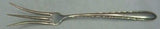 Silver Flutes by Towle Sterling Silver Lemon Fork 5 1/2" Vintage Serving