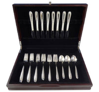 Autumn Leaves by Reed & Barton Sterling Silver Flatware Service 8 Set 32 Pieces