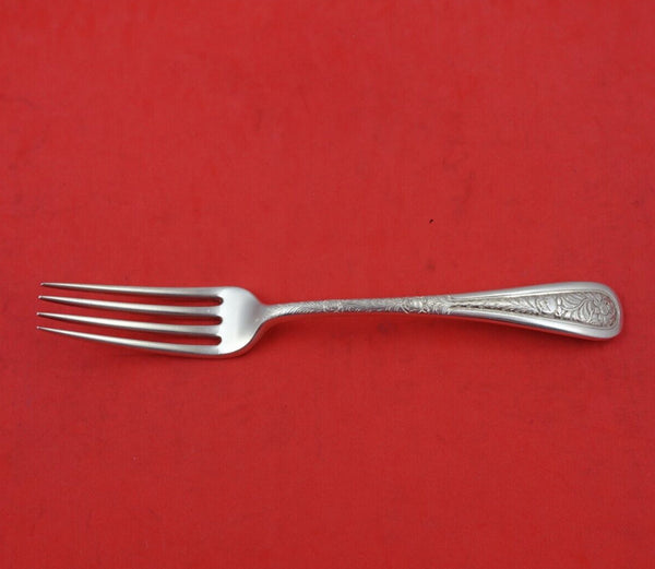 Custom Pattern by Tiffany and Co Sterling Silver Salad Fork / Dessert Fork 7"