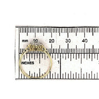 14k Yellow Gold Art Deco 1/3ct Genuine Natural Diamond Ring (#J5422)