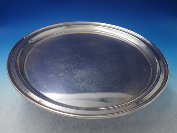 Hamilton by Tiffany and Co Sterling Silver Serving Tray Round 41 ozt. (#6072)