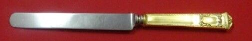 San Lorenzo Vermeil By Tiffany Sterling Silver Regular Knife Blunt 9 3/8" Gold
