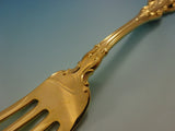 Grand Victorian by Wallace Sterling Silver Flatware Service 8 Set Gold Vermeil