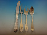 Van Dyke by International Sterling Silver Flatware Set Service 119 Pcs S Mono