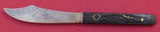 Kozuka by Unknown Mixed Metals Fish Knife Japanese Motif BC Short Butterfly