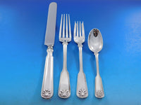 Shell & Thread by Tiffany Sterling Silver Flatware Set 12 Service 151 pcs Dinner