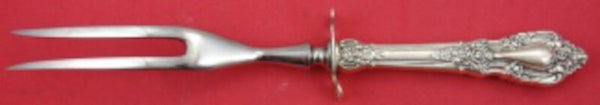 Eloquence by Lunt Sterling Silver Roast Carving Fork 10 1/2" Vintage Flatware