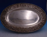 Repousse by S. Kirk and Son Co. 925/1000 Silver Platter w/ Wide Border (#8705)