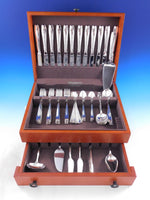 Cordis by Tiffany Sterling Silver Flatware Set for 12 Service 89 pcs Modern