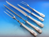 Norman Plain by Shreve Sterling Silver Flatware Set Service 267 pieces Dinner