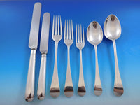 Irish Rib by James Robinson Sterling Silver Flatware Dinner Service 8 Set 58 pc