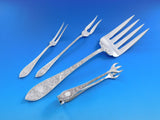 Tudor Scroll by Birks Sterling Silver Flatware Set 12 Service 140 pieces Dinner
