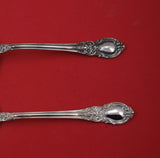 American Victorian by Lunt Sterling Silver Salad Serving Set 2pc AS Orig 8 5/8"