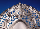 Chantilly by Gorham Sterling Silver Fruit Bowl Heart Shaped Pierced #965 (#9073)
