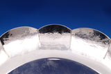 Old Newbury Crafters Sterling Silver Bowl Round Hand Fluted #238 8" (#7399)