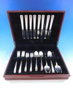 Vogue by International Silverplate Flatware Set for 8 Service 50 pieces Dinner