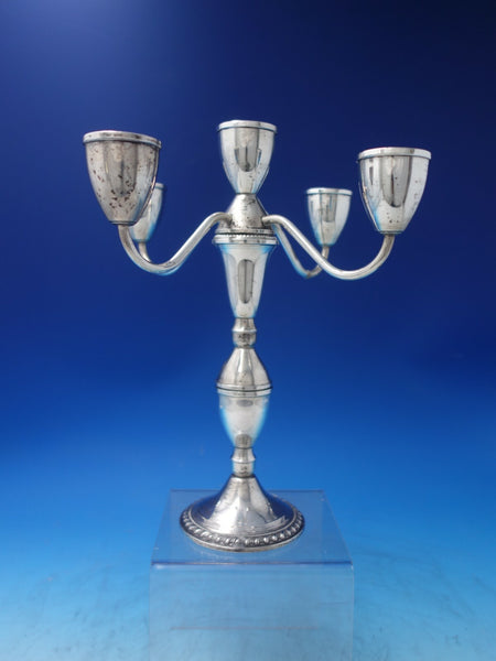Gadroon by Durchin Creations Sterling Silver Candelabra 5-light c.1960  (#6206)