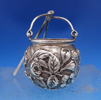Repousse by Kirk Sterling Silver Tea Strainer French Style 6 1/2" x 2" (#8454)