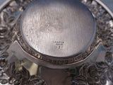 Repousse by Kirk Sterling Silver Candy Dish #13F 3/4" x 6" 3.8 ozt. (#7481)