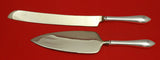 Pointed Antique Reed Barton Dominick Haff Sterling Wedding Cake Set 2pc Custom