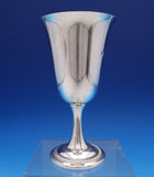 Fisher Sterling Silver Goblet with Gadroon Border on Base #62 6 3/4" (#7937)